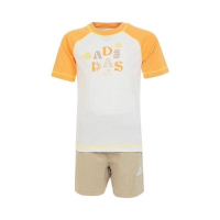 ADIDAS阿迪达斯运动套装LB CD2 SET短袖短裤儿童套装IT1787 D