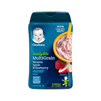 Gerber 嘉宝 香蕉苹果草莓混合谷物米粉 4段 227g 品牌直采