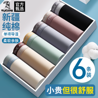 啄木鸟2025新款男士名牌内裤男款四角裤衩正品高档纯棉官方旗舰店