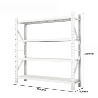 凡礼格四层货架承重500KG2000*800*2000mm组