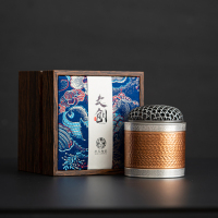 苏氏陶瓷(SUSHI CERAMICS)铜包银鎏银香器静心香炉家用室内香薰炉茶具配件