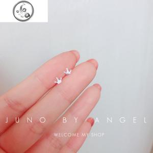 原创清新可爱迷你小皇冠S925纯银耳钉女配饰耳棒养耳洞学生 JiMi