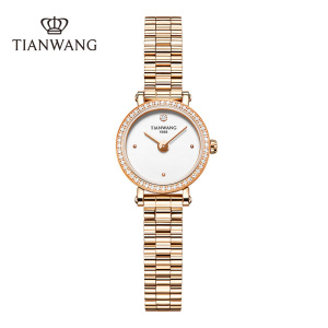 天王圆宝22mm小表盘女表真钻显瘦显白新年礼物31561