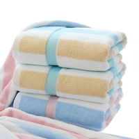 聚盛恒远条纹柔软不掉毛毛巾JM-1983F