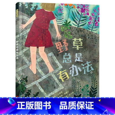 单本全册 [正版]野草总是有办法硬壳精装图画书让孩子们看见自然的神奇学习融入自然世界与自然建立长久联系学习认识身边的野草