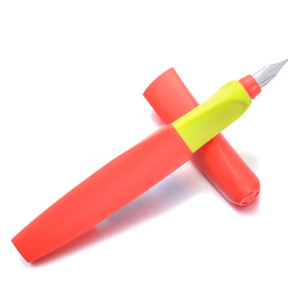 M尖 0.7mm百利金Pelikan德国进口Twist P457彩色撞色钢笔学生铱金练字扭扭笔 办公练字用笔 矫正握姿