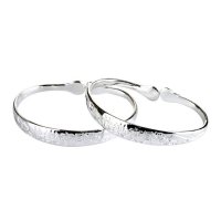 梦克拉Mkela 足银儿童手镯 快乐宝贝 手镯 银 990银