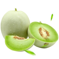 鲜贝达 玉菇甜瓜5斤[净果4.5-5斤][1-2个]新鲜水果蜜瓜