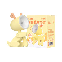 新款创意礼品led萌宠小夜灯装饰摆件ins迷你可爱小型手机支架