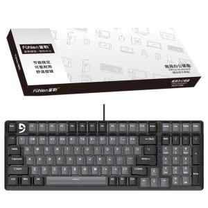 富勒fuhlen K99S有线机械键盘(计价单位:个) 灰黑色
