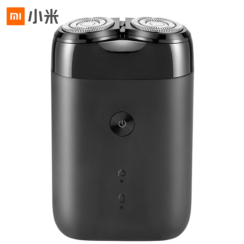 小米(mi)米家电动剃须刀s100旋转双刀浮动双刀头全身水洗