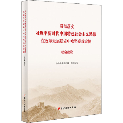 [M]贯彻落实习近平新时代中国特色社会主义思想在改革发展稳定中攻坚克难案例 社会建设-9787509911686