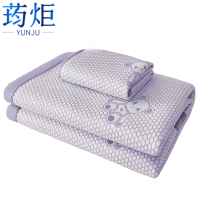 荺炬冰丝席两件套