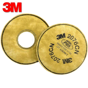 3M2076CN/2078活性炭颗粒物配6200 6800 7502面具P100过滤棉
