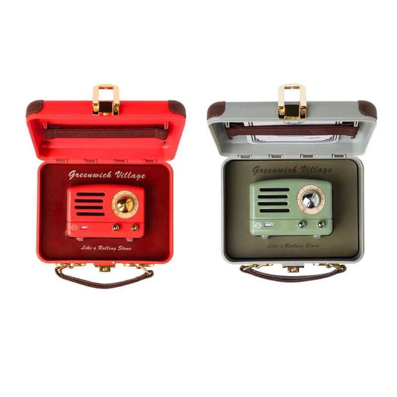 猫王小王子OTR MINI蓝牙音箱 MW-1A嬉皮红/复古绿