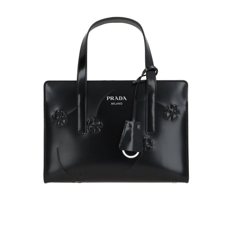 女式小牛皮徽标单肩包手提可拆卸肩带时尚潮流