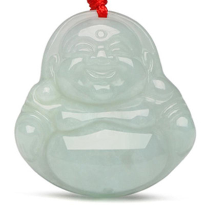 臻玉盈天然翡翠吊坠翡翠玉观音玉佛平安扣玉坠男士情侣项链弥勒佛貔貅吊坠男女款通用自戴送人民族风送鉴定证书