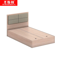 圣斯顿S-SF122853简约板式单人公寓床1200*2000*300mm颜色可选