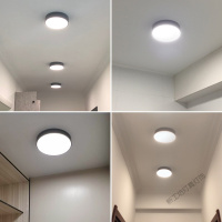 苏宁放心购 阳台吸顶灯简约现代过道几何卫生间圆形衣帽间北欧玄关个性卧室灯