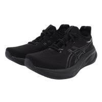 亚瑟士(ASICS)亚瑟士男士跑鞋缓震厚底入门级运动鞋黑红休闲跑步