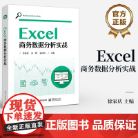 店 Excel商务数据分析实战 徐家庆 商务数据分析流程 Excel数据分析应用书籍 高校商务数据分析相关课程教材