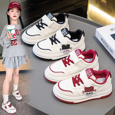儿童运动鞋春秋男童休闲板鞋高帮女童跑步鞋学生旅游鞋老爹鞋_947