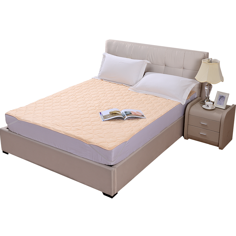 富安娜(fuanna)家纺保护薄床垫1.5米床 经济型床褥子双人1.