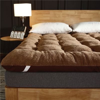 SleepyBear秋冬季加厚保暖羊羔绒床垫1.5米1.8m床2米单人双人褥子榻榻米垫被