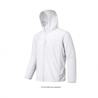 男装夏季新款户外运动防晒连帽休闲薄款情侣防晒服皮肤衣外套上衣