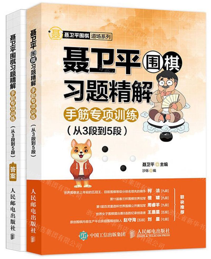 [N]聂卫平围棋习题精解(附答案手筋专项训练从3段到5段)/聂卫平围棋道场系列-9787115536624