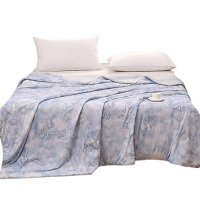 洁丽雅被子150*200cm沁凉夏被吸湿透气手感柔软幽兰逢春JLY-YHK220