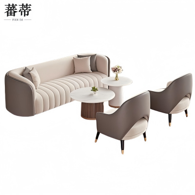 蕃蒂沙发3+1+1+茶几 套