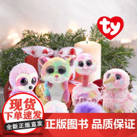 ty大眼豆豆毛绒玩具公仔抚摸美国闪亮毛绒可爱卡通儿童宝宝情人节礼物 礼物文创
