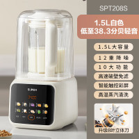 苏泊尔(SUPOR)轻音破壁机 1.5L低音有罩降噪家用豆浆机预约加热免滤全自动破冰碎冰榨汁机辅食机