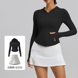 1夏季防晒套装户外防紫外线弹力透气皮肤衣防晒套装女