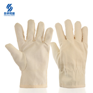 渝亿宏 点珠帆布手套 均码 1双