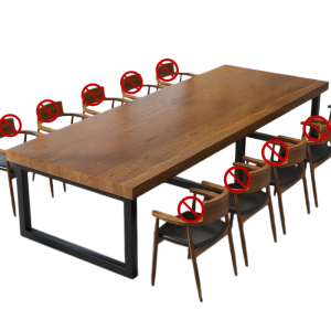 豫汉迎实木会议桌