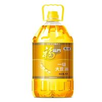 中粮福临门一级大豆油5L桶装家用精炼食用油 1桶