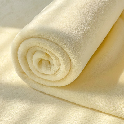 加厚牛奶绒床单单件冬季珊瑚绒法兰绒加绒被单枕套三件套