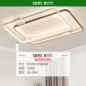 雷士照明现代简约吸顶灯北欧吸顶灯温馨浪漫客厅灯大气客厅吸顶灯