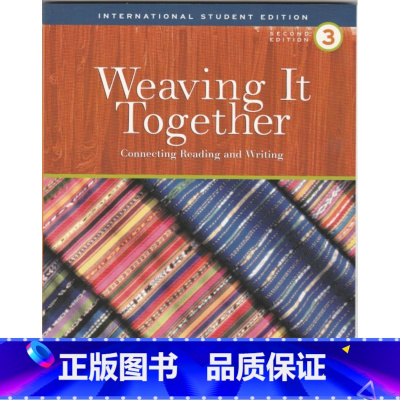 [正版]英文原版 Weaving it Together 3 Connecting Reading and Wri