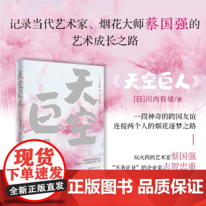 天空巨人 艺术家蔡国强与福岛的奇迹合作 双人传记 纪实文学 花城出版社
