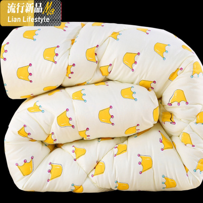 被子冬被加厚保暖空调单人学生宿舍春秋被子四季通用双人棉被芯 三维工匠