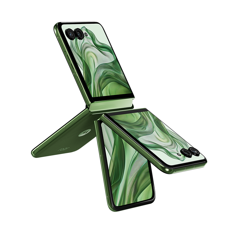 摩托罗拉moto razr 60 pro 折叠手机12GB+256GB 摩登艾绿
