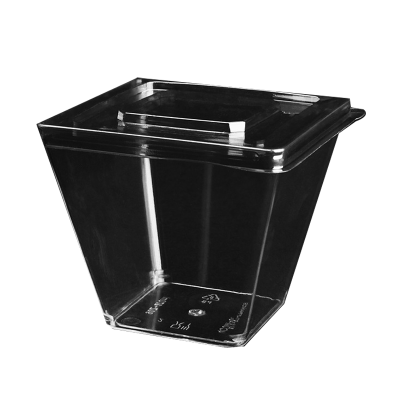 陇步昇LBS0237方布丁杯连盖250ML (计价单位:个)