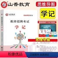 学记(思维导图) [正版]山香2023教师招聘考试用书教育理论综合知识巧学速记简答题800道常考人物宝典通关宝典口袋书公