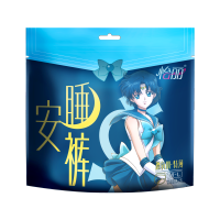 怡丽透氧肌安睡裤2片超薄安心裤卫生巾夜用姨妈巾