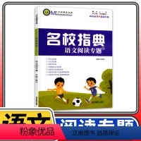 语文阅读专题 [正版]名校指典语文阅读专题 四五六年级小升初文言文现代文阅读训练册名著导读成都名校阅读真题 考点方法讲解