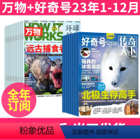1[全年珍藏]2023年1-12月 [正版]全年订阅好奇号+万物杂志组合 2023年/2024年/2025年1-12月起