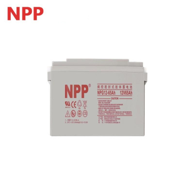 NPP蓄电池NPG12-65Ah